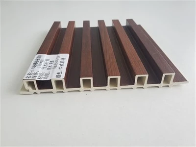 Panel Bergalur Dalaman Kayu Komposit Wpc Pelapis Panel Dinding
